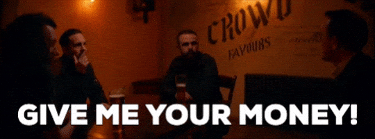 Scared Give Me Your Money GIF by Dynamo Magician - Find ...
