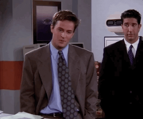 Season 4 Chandler GIF by Friends - Find & Share on GIPHY