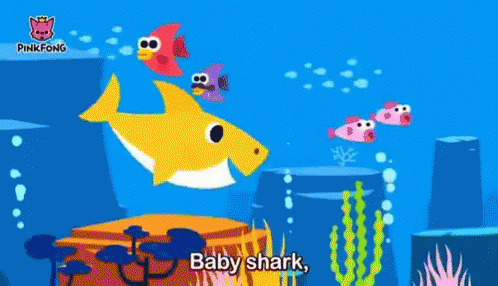 Image result for baby shark gif