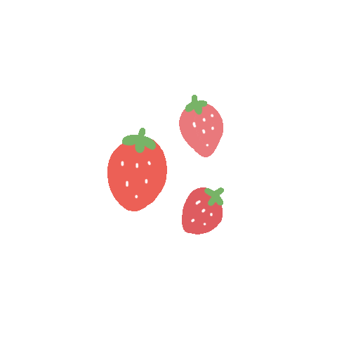 Strawberry Sticker by chxrrypie for iOS & Android | GIPHY
