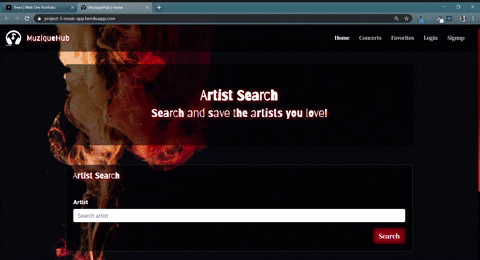 Artist Search