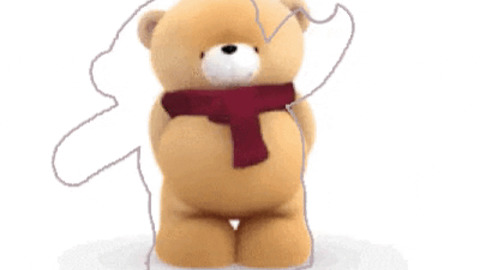 Teddy bear gif