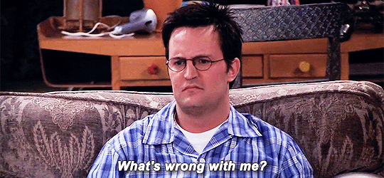 18 Times em Friends em Chandler Bing Summed Up Life as a Twenty Something giphy gif