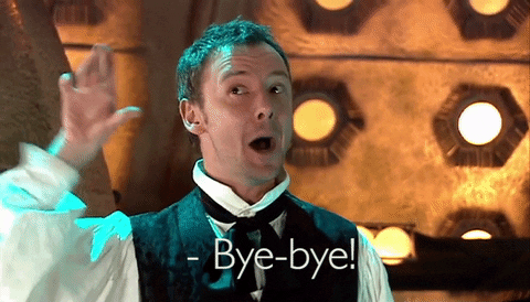 Bye Bye Goodbye GIF by Doctor Who