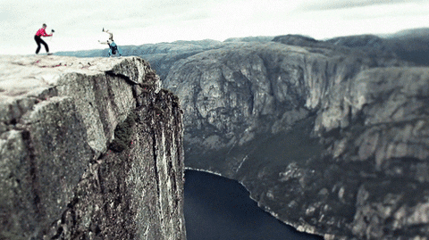 Cliff Base Jumping GIF - Find & Share on GIPHY