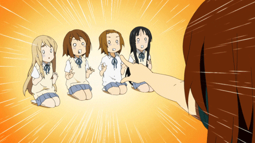 Anime bowing down gif