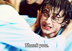Image result for thank you harry potter