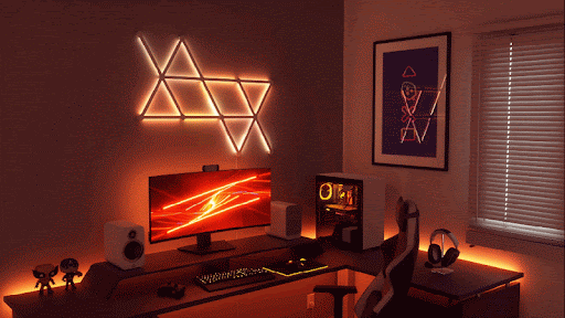 Đèn thông minh mới nhất từ Nanoleaf Lines với thiết kế sáng tạo 5 giphy