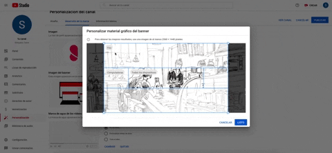 226. Youtube Studio - Image Multi-zone Crop 