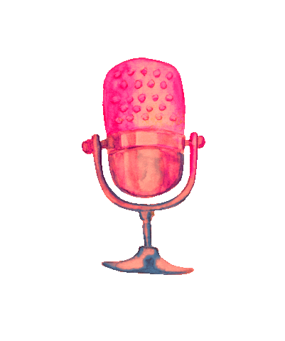 Mic Talking Sticker by Creative Bits Podcast for iOS & Android | GIPHY