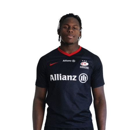 Point Up Maro Itoje Sticker by Saracens for iOS & Android | GIPHY