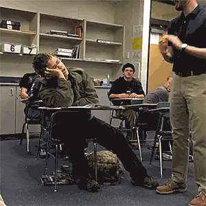 Clapping Student Sleeping GIF - Find & Share on GIPHY