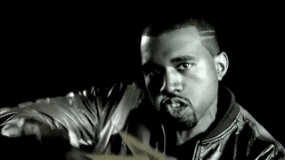 Kanye West Dollar Bills GIF