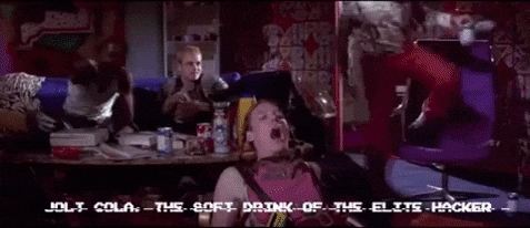 Jolt Cola Hackers GIF by The Next Web