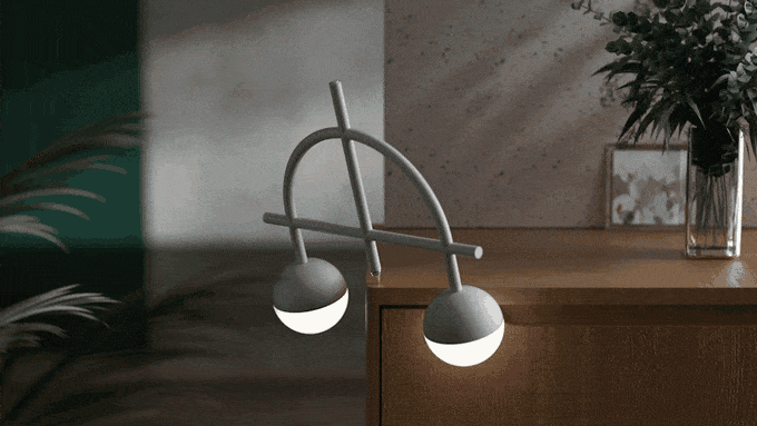 Lybra Balanced Lamp Kickstarter