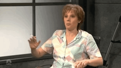 Kate Mckinnon Put Some Pants On GIF by Saturday Night Live - Find & Share on GIPHY