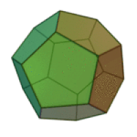 Resultado de imagen para dodecaedro regular en gif animado
