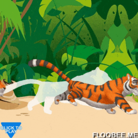 Tiger in gifgame gifs