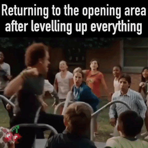 Returning To Opening Area in gaming gifs