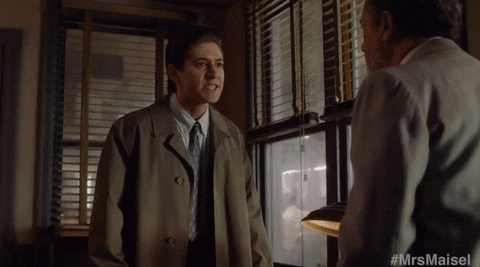 Michael Zegen Joel GIF by The Marvelous Mrs. Maisel - Find & Share on GIPHY