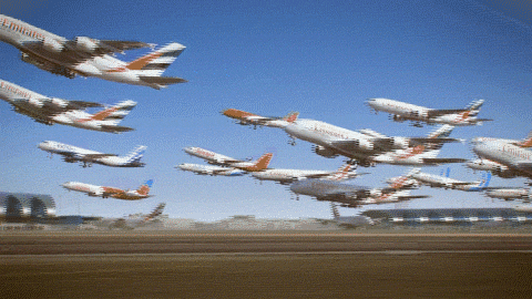Airplanes Aviation Transport Service