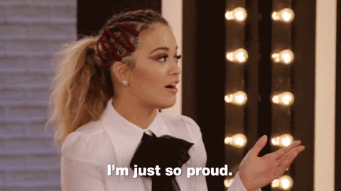 Proud Rita Ora GIF by America's Next Top Model - Find & Share on GIPHY