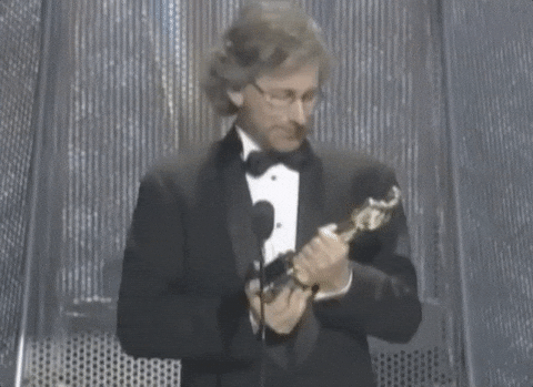 Steven Spielberg Oscars 1994 GIF by The Academy Awards