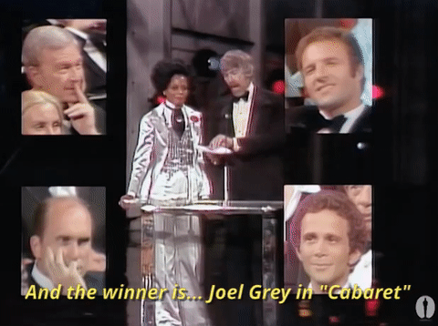 Joel Grey Cabaret GIF by The Academy Awards