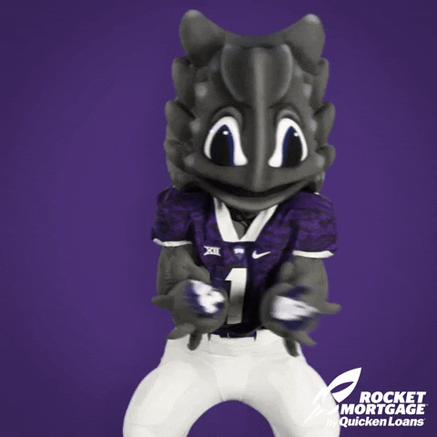 Happy Tcu Football GIF by Quicken Loans