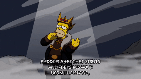 Homer demonstrates Shakespearean sophistication