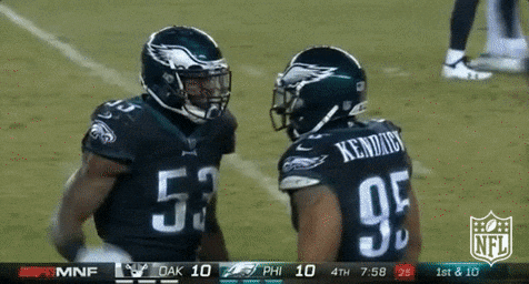 Philadelphia Eagles Football GIF by NFL - Find &amp; Share on GIPHY