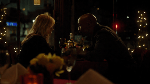 Dinner Kiss GIF by Lucifer