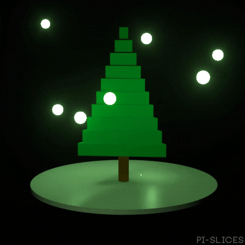 Christmas Glow GIF by PiSlices Find & Share on GIPHY