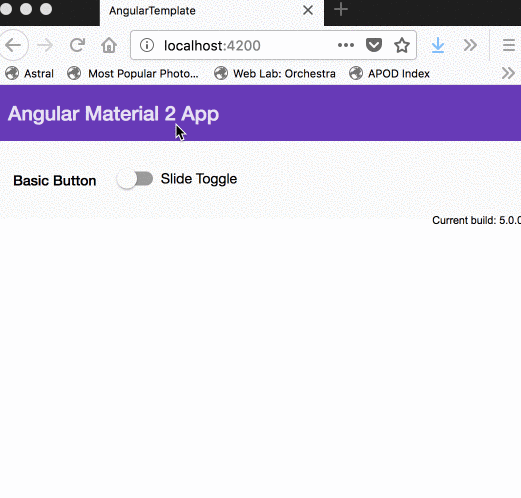 Here's the production build
