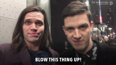 Aaron Jackson Josh Sharp GIF by The Opposition w/ Jordan Klepper