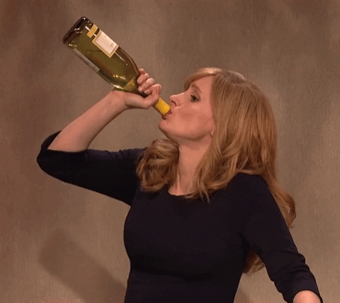 Over It Drinking GIF by Saturday Night Live - Find & Share on GIPHY