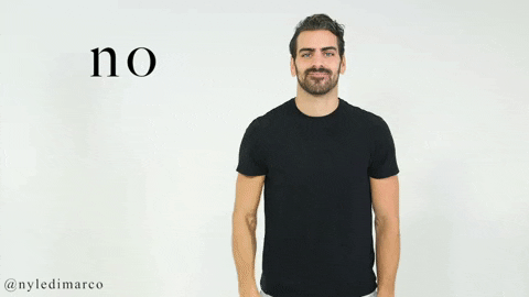 Image result for gif nyle dimarco no