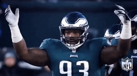 Philadelphia Eagles Football GIF by NFL - Find &amp; Share on GIPHY