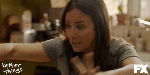 Pamela Adlon Hello GIF by Better Things - Find & Share on GIPHY