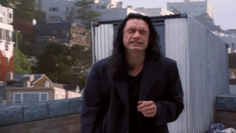 Tommy Wiseau Oh Hai Mark GIF by The Room - Find & Share on GIPHY