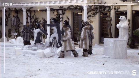 Celebrity Big Brother Christmas GIF by Big Brother UK - Find & Share on