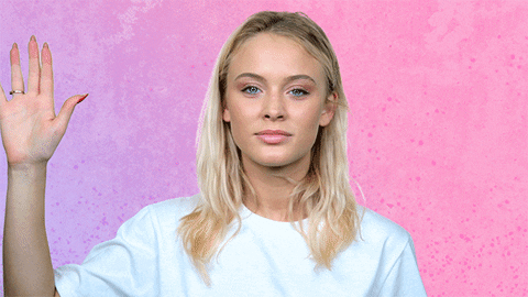Proud Self Five GIF by Zara Larsson - Find & Share on GIPHY