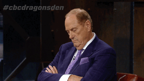 Sad Dragons Den GIF by CBC - Find & Share on GIPHY