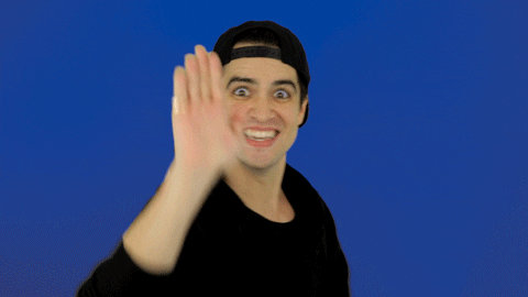 High Five Brendon Urie GIF by Panic! At The Disco - Find & Share on GIPHY