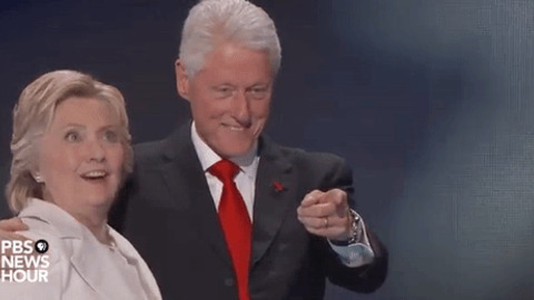 hillary clinton s love of balloons in 6 crazy gifs giphy