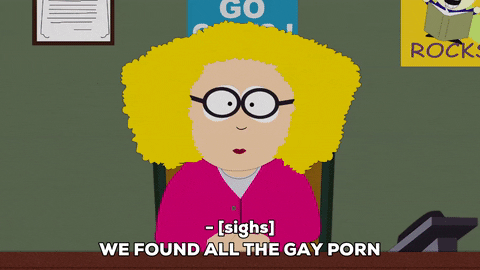 Gay Principal Porn - Gay Porn GIF by South Park - Find & Share on GIPHY