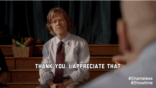 Thanks Fg Frank Gallagher Thank You GIF by Showtime - Find & Share on GIPHY