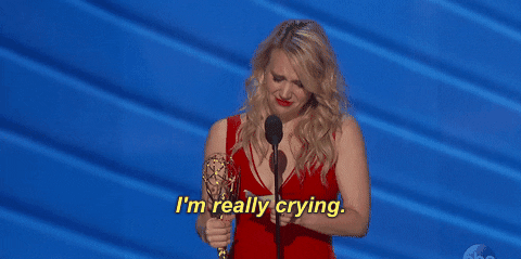 Emmys kate mckinnon emmys 2016 emmy awards i'm really crying