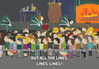 Image result for lines south park gif