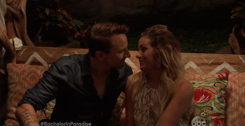 Image result for carly and evan bachelor in paradise gif